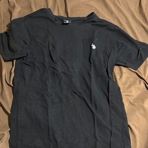 U.S. Polo Assn. Black Short Sleeve Tee